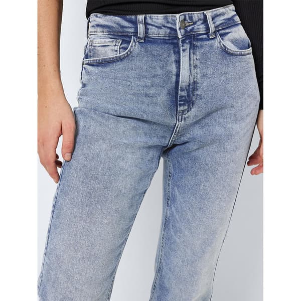 Noisy May Moni Ankle Az236lb Højtaljede Jeans Blå 29 / 30 Kvinde