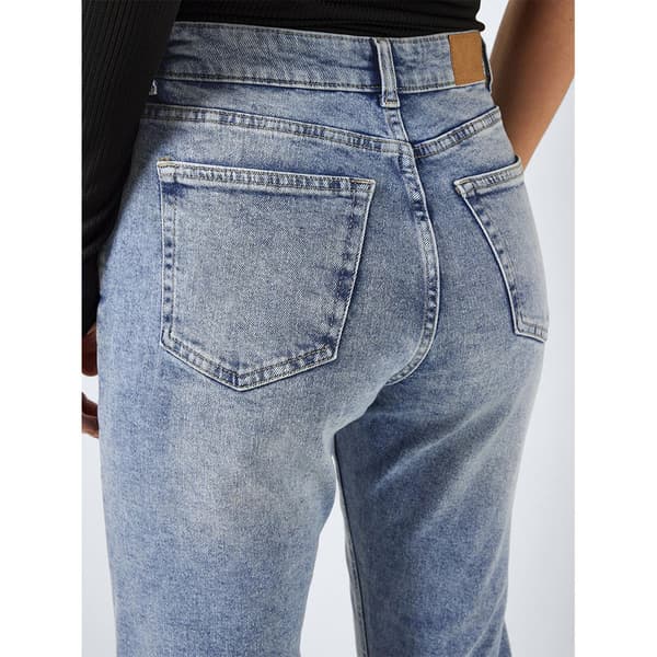 Noisy May Moni Ankle Az236lb Højtaljede Jeans Blå 29 / 30 Kvinde
