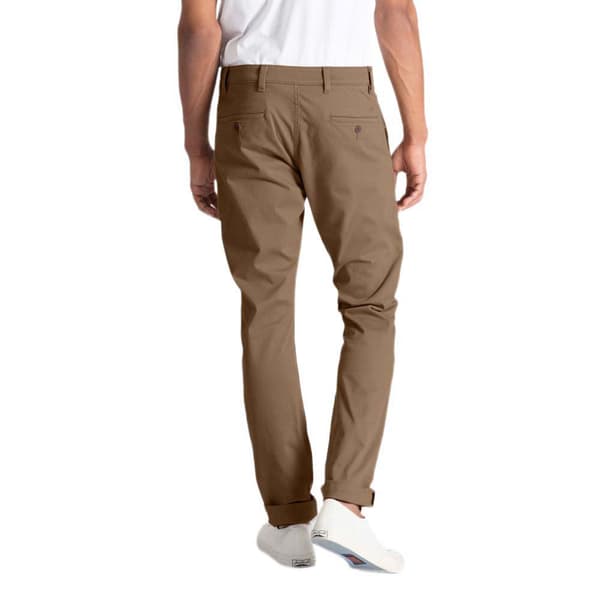Dockers Smart Supreme Flex Skinny Byxor Brun 36 / 32 Man