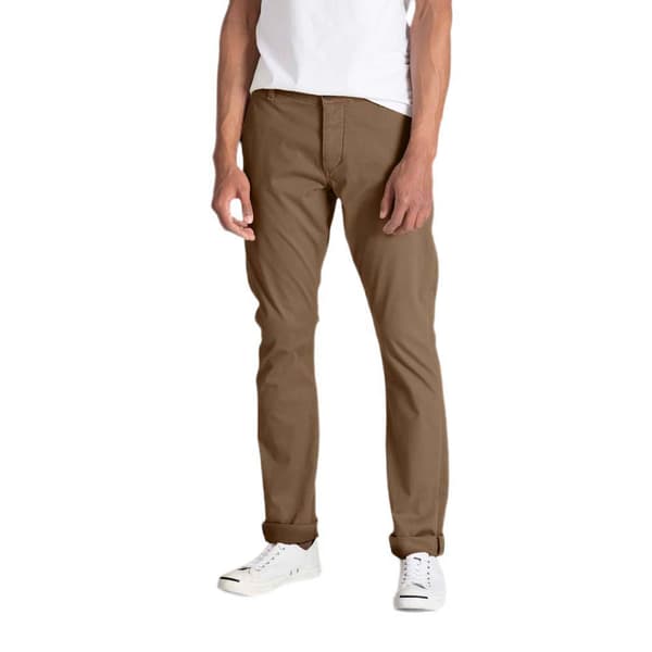 Dockers Smart Supreme Flex Skinny Byxor Brun 36 / 32 Man