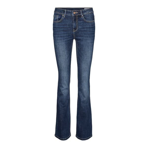 Vero Moda Flash Flared Li3110 Jeans Blå S / 30 Kvinde