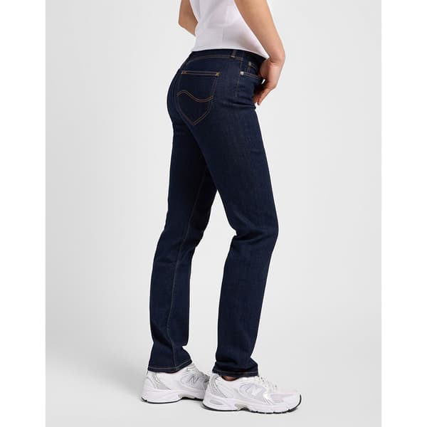 Lee Marion Straight Farkut Sininen 32 / 35 Nainen