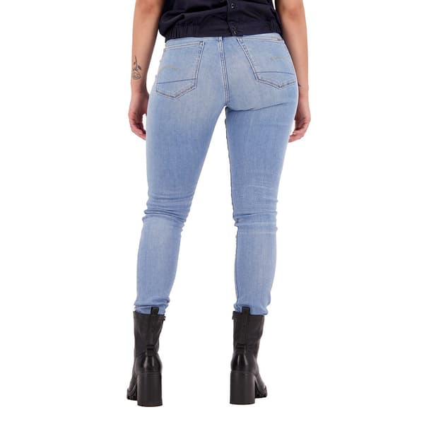 G-star 3301 High Waist Skinny Jeans Blå 28 / 34 Kvinna
