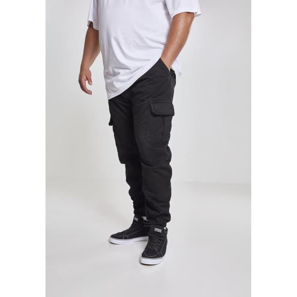 Urban Classics Jogging Cargobyxor Svart 2XL Man
