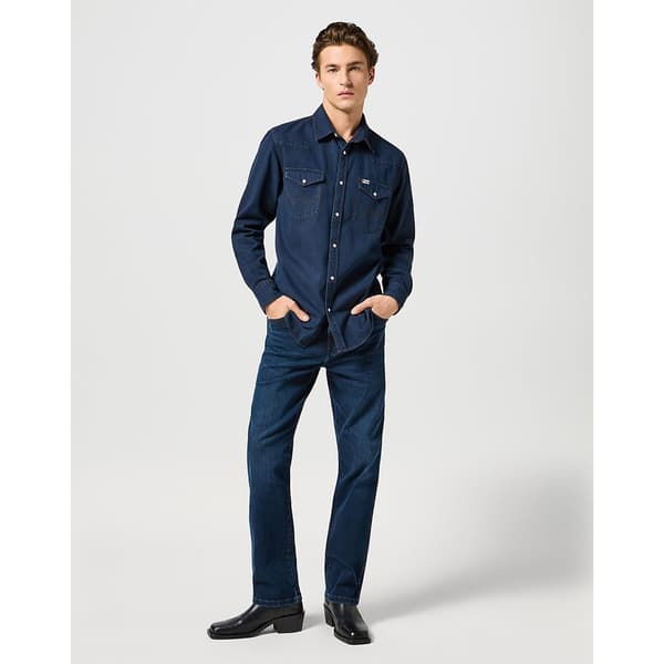 Wrangler 112356792 Texas Jeans Blå 42 / 34 Man