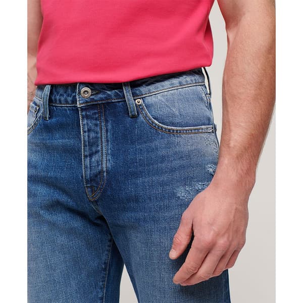 Superdry Vintage Straight Fit Jeans Blå 33 / 32 Man