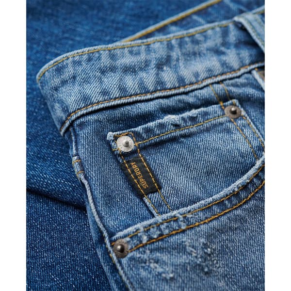 Superdry Vintage Straight Fit Jeans Blå 33 / 32 Man