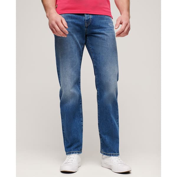 Superdry Vintage Straight Fit Jeans Blå 33 / 32 Man