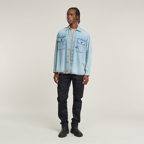 G-star Morry Tapered Chinobyxor Blå 32 / 30 Man