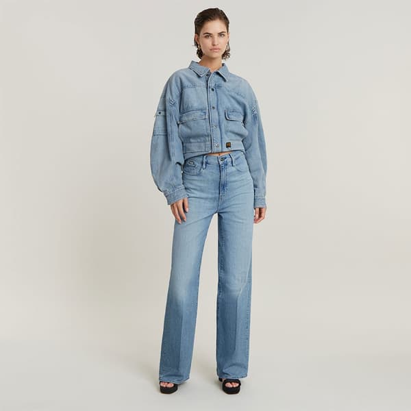 G-star Deck 2.0 High Loose Fit Jeans Blå 29 / 34 Kvinna