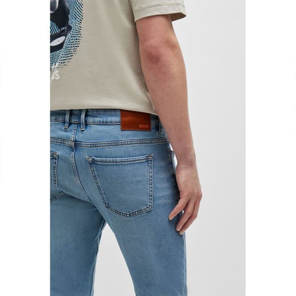 Boss Delano 10253228 Farkut Sininen 32 / 32 Mies