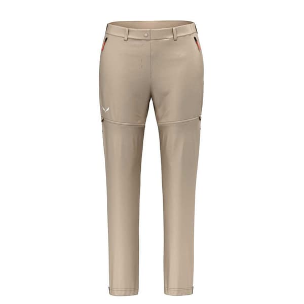 Salewa Puez Talvena Dst 2/1 Konvertibla Byxor Beige DE 36 Kvinna