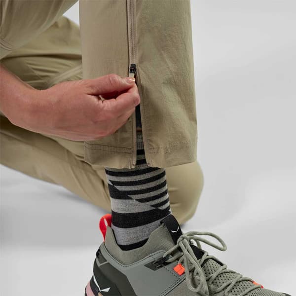 Salewa Puez Talvena Dst 2/1 Konvertibla Byxor Beige DE 36 Kvinna