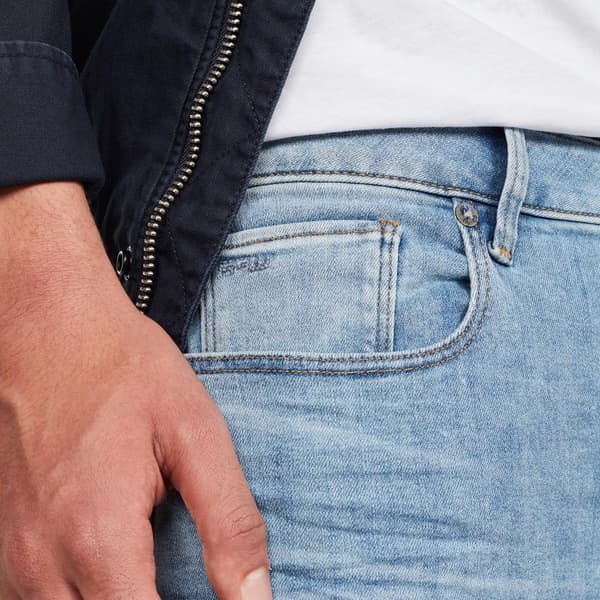 G-star 3301 Slim Jeans Blå 36 / 36 Man