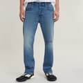 Miniatyrbillede 1 af 5: G-star Dakota Regular Straight Fit Jeans Blå 38 / 32 Mand