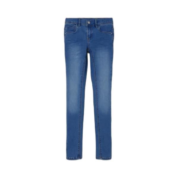 Skinny jeans för tjejer Name it Nkfpolly 1262-Ta mellanblå denim