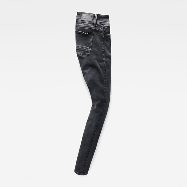 G-star Lynn Mid Waist Super Skinny Jeans Grå 24 / 32 Kvinde