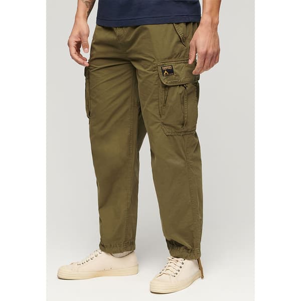 Superdry Baggy Parachute Byxor Grönt 32 / 32 Man