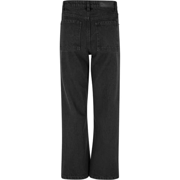 Urban Classics Womens/Ladies Denim Cropped Straight Leg Jeans