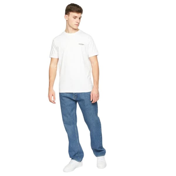 Crosshatch Mens Tillman Stone Wash Baggy Jeans