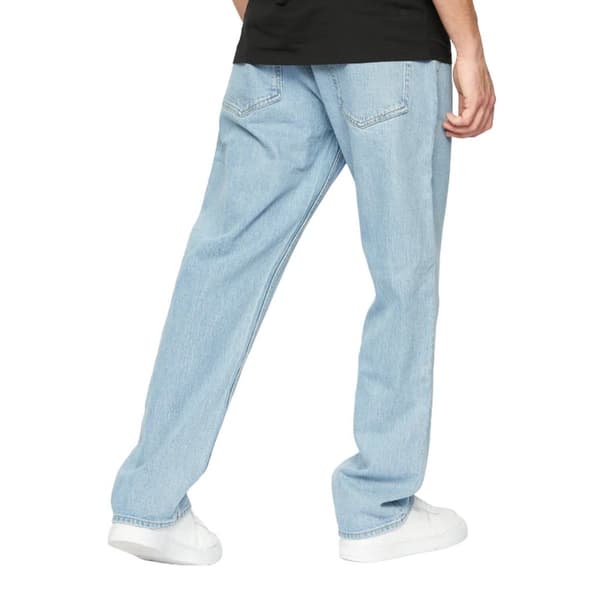 Crosshatch Mens Tillman Stone Wash Baggy Jeans