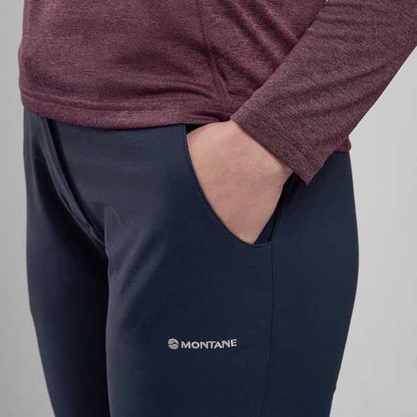 Montane F Terra Stretch Lite Byxor Blå L Kvinna