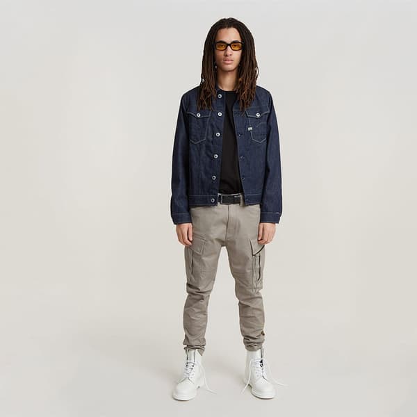 G-star Zip Pkt 3d 2.0 Skinny Fit Cargobukser Beige 32 / 34 Mand