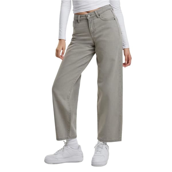 Urban Classics Womens/Ladies 90´s Mid Rise Jeans Lighter Dirty Washed 29R