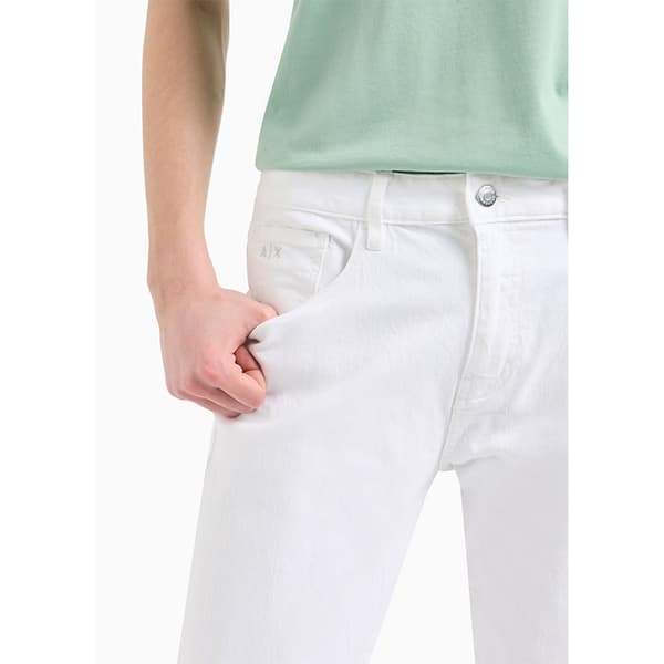 Armani Exchange 8nzj13_z2sbz Jeans Vit 40 / Regular Man
