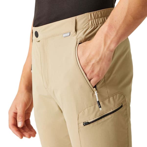 Regatta Highton Zip Off Housut Beige 40 / Regular Mies