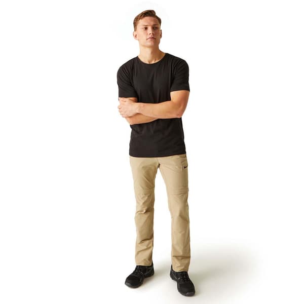 Regatta Highton Zip Off Housut Beige 40 / Regular Mies