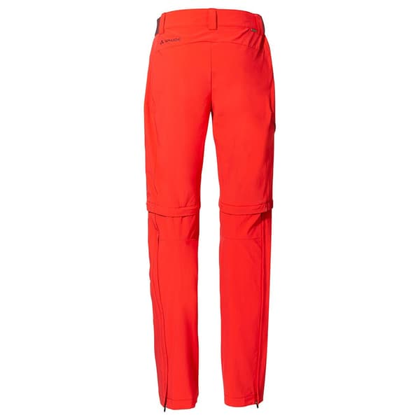 Vaude Farley Stretch Zo T-zip Ii Byxor Orange 48 / Short Kvinna