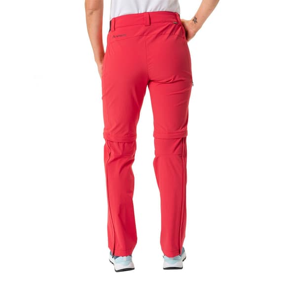 Vaude Farley Stretch Zo T-zip Ii Byxor Orange 48 / Short Kvinna