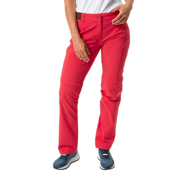 Vaude Farley Stretch Zo T-zip Ii Byxor Orange 48 / Short Kvinna