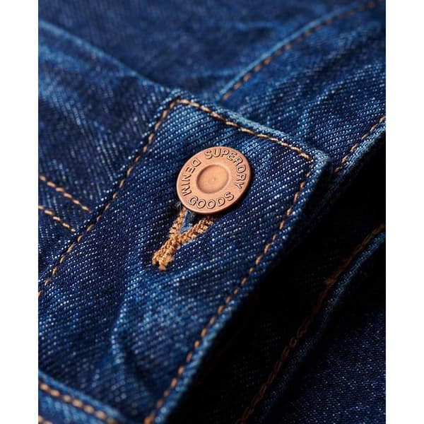 Superdry Mid Rise Carpenter Farkut Sininen 28 / 30 Nainen