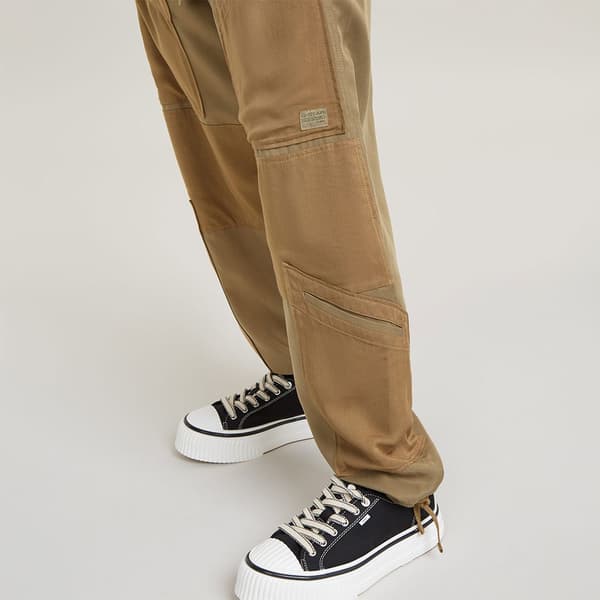 G-star Tone On Tone Cargobyxor Beige 27 Kvinna