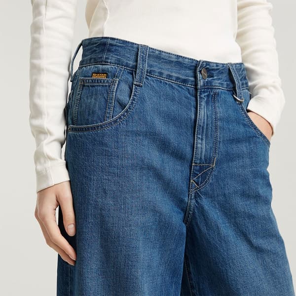 G-star Skater High Loose Jeans Blå 27 / 28 Kvinna