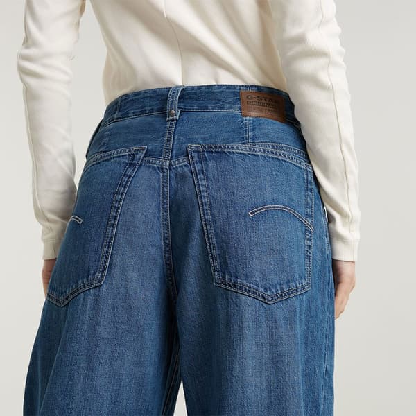 G-star Skater High Loose Jeans Blå 27 / 28 Kvinna