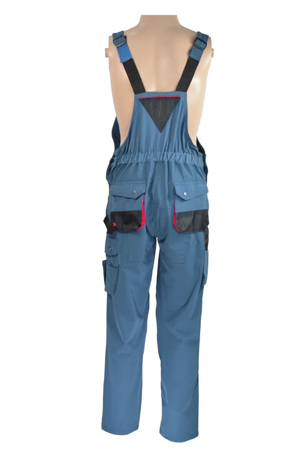 AWTOOLS WORK BIB BUKSER T2/ PETROL/ XXXL