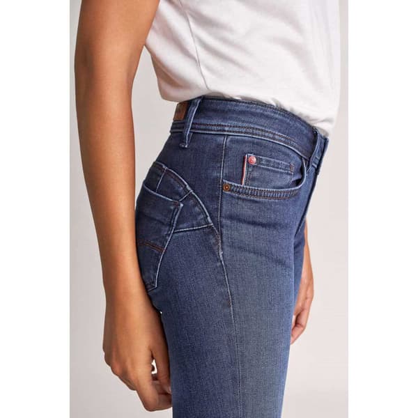 Salsa Jeans Wonder Push Up Flare In Dark Jeans Blå 36 / 34 Kvinde