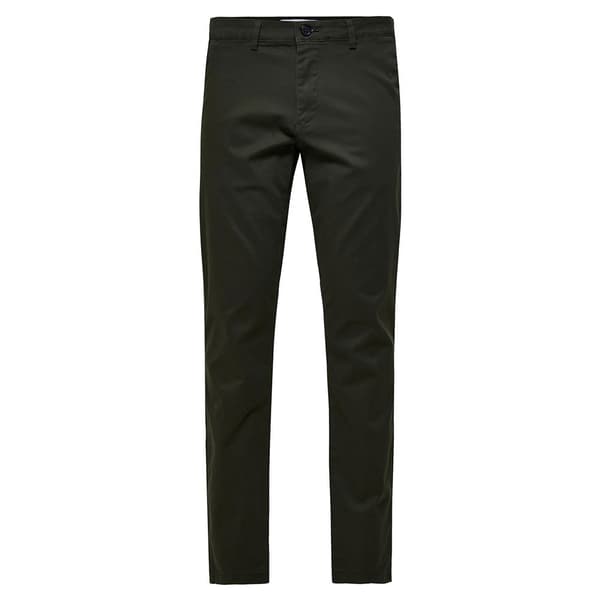 Selected New Miles Slim Fit Chinobyxor Grönt 36 / 32 Man