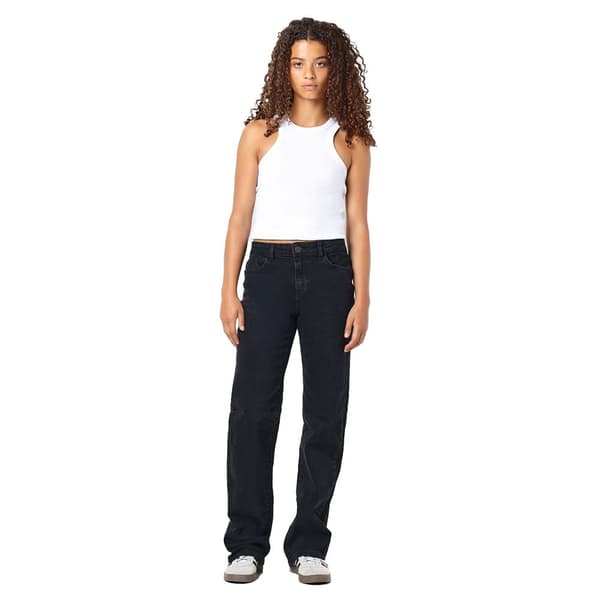 Noisy May Yolanda Wide Leg Fit Farkut Musta 30 / 34 Nainen