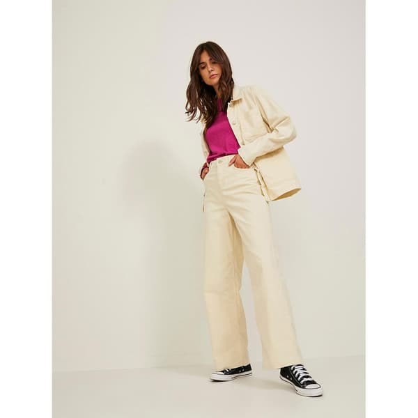 Jack & Jones Gelly Wide Leg Fit Jjxx Korkeavyötäröiset Housut Beige 30 / 30 Nainen