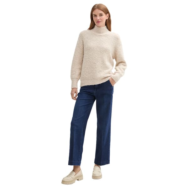 Tom Tailor 1044599 Wide Leg Byxor Blå 28 / 30 Kvinna