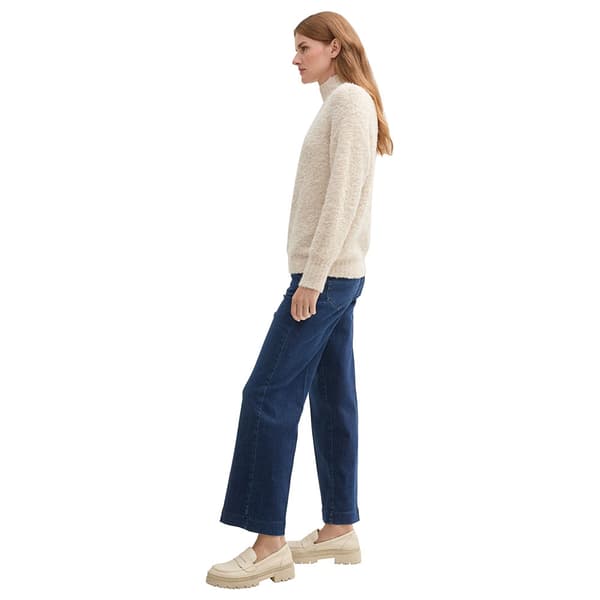 Tom Tailor 1044599 Wide Leg Byxor Blå 28 / 30 Kvinna
