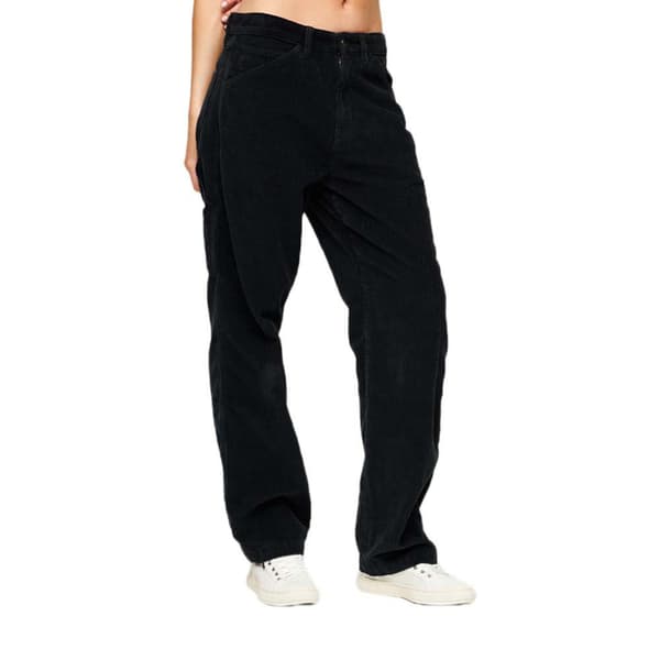 Superdry Cord Carpenter Byxor Svart 30 / 32 Kvinna