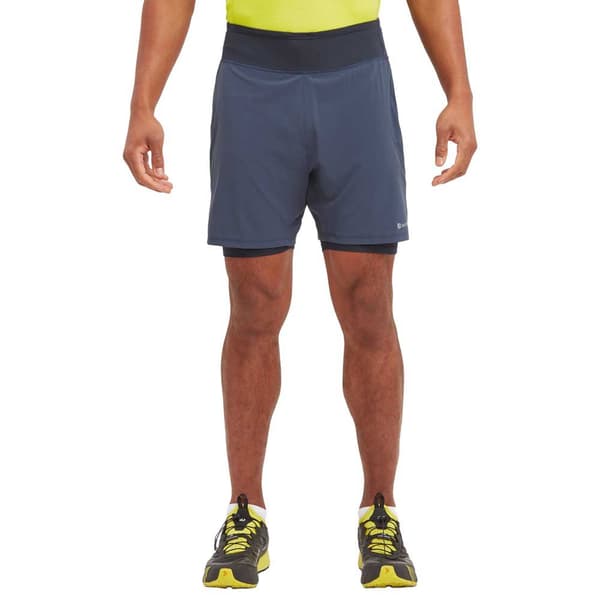 Montane Slipstream Twin Skin Shorts Blå XL Mand