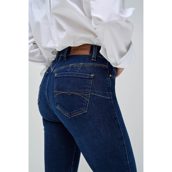 Salsa Jeans 21008583 Jeans Blå 38 / 30 Kvinde