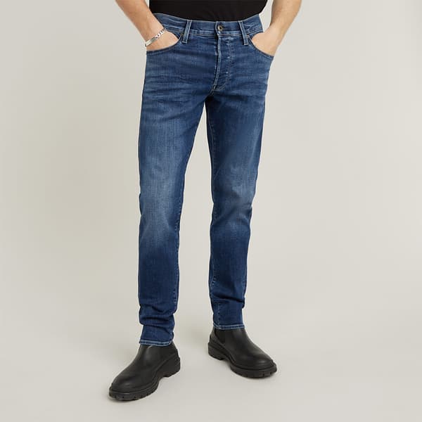 G-star 3301 Slim Jeans Blå 32 / 32 Man