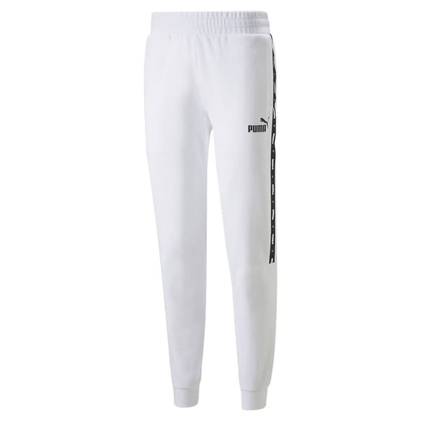 Puma Essentials+ Tape Fl Cl Bukser Hvid L Mand
